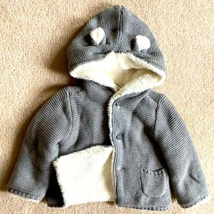 Carter’s Baby Sherpa-lined Cardigan 9 months